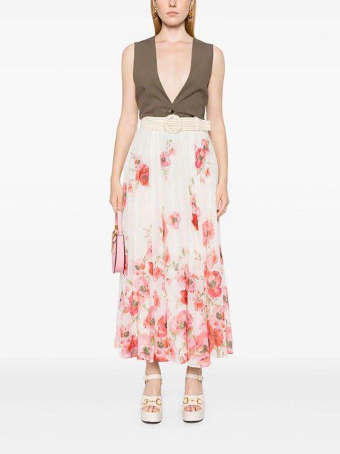 Lightburst maxi skirt